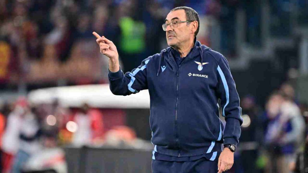 Maurizio Sarri, tecnico della Lazio