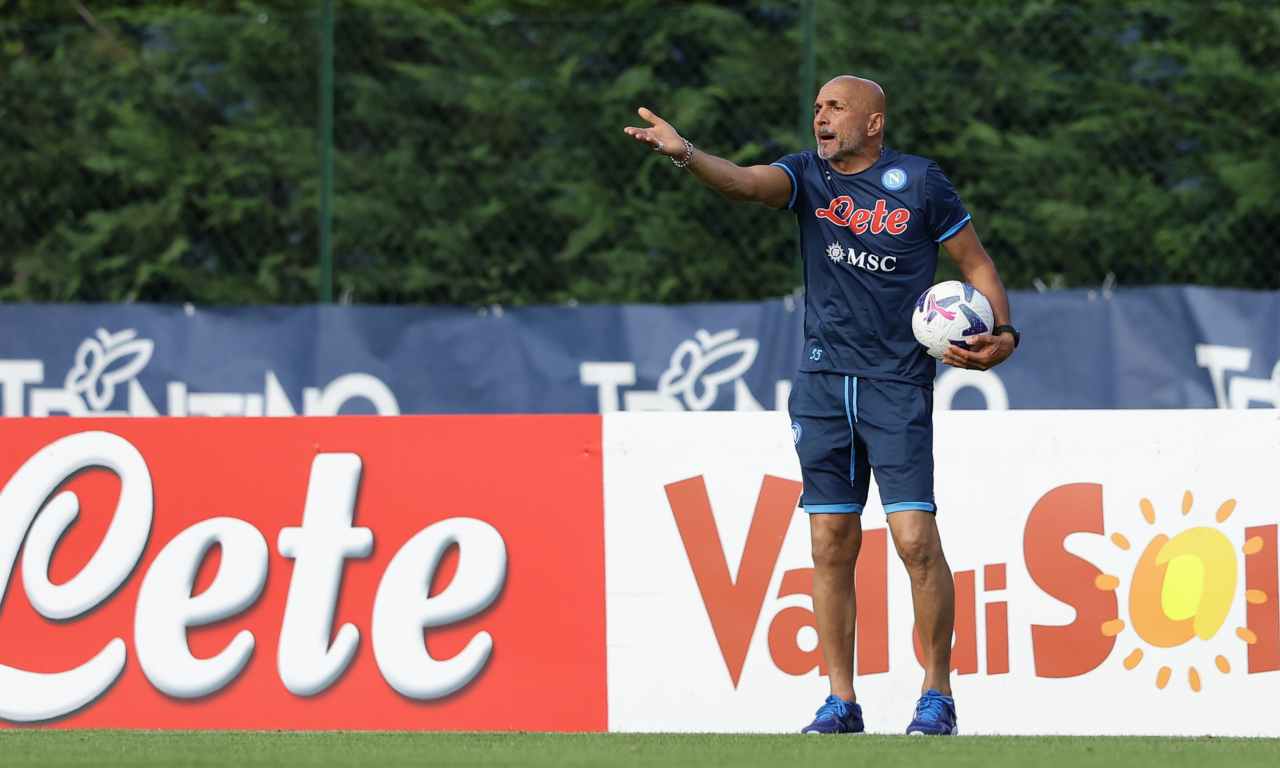 Spalletti dà indicazioni 