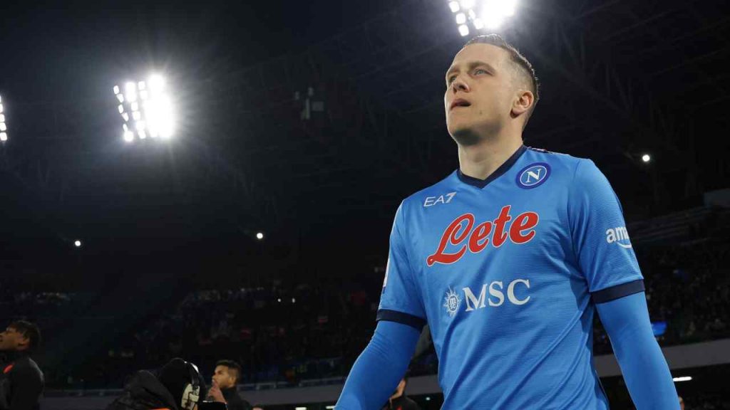 Piotr Zielinski, centrocampista del Napoli