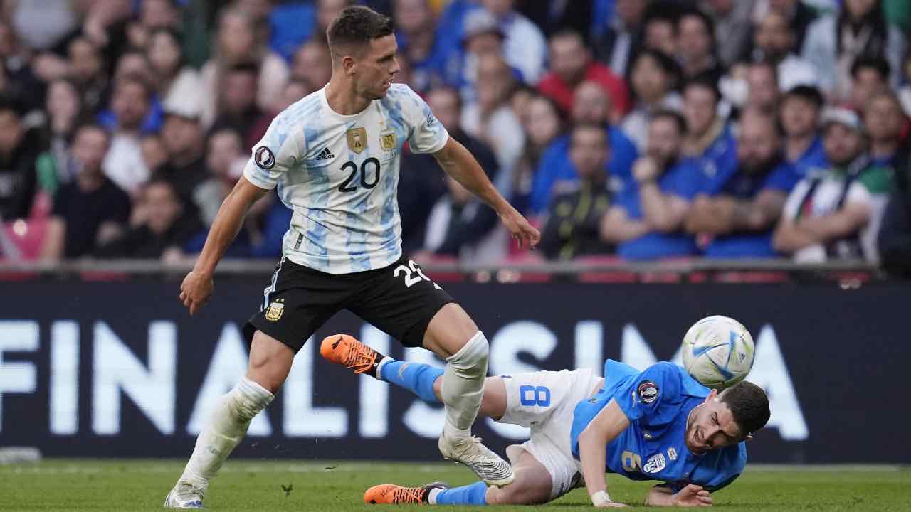 Giovani Lo Celso in azione