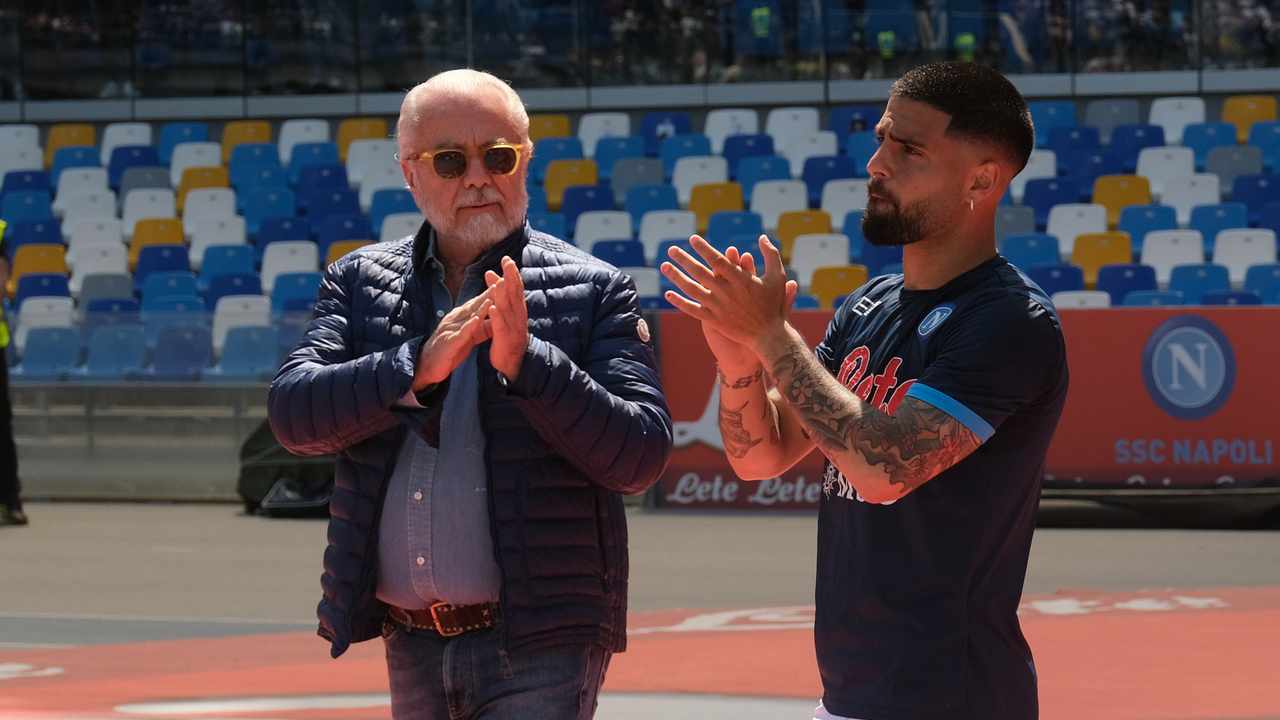 De Laurentiis applaude Insigne