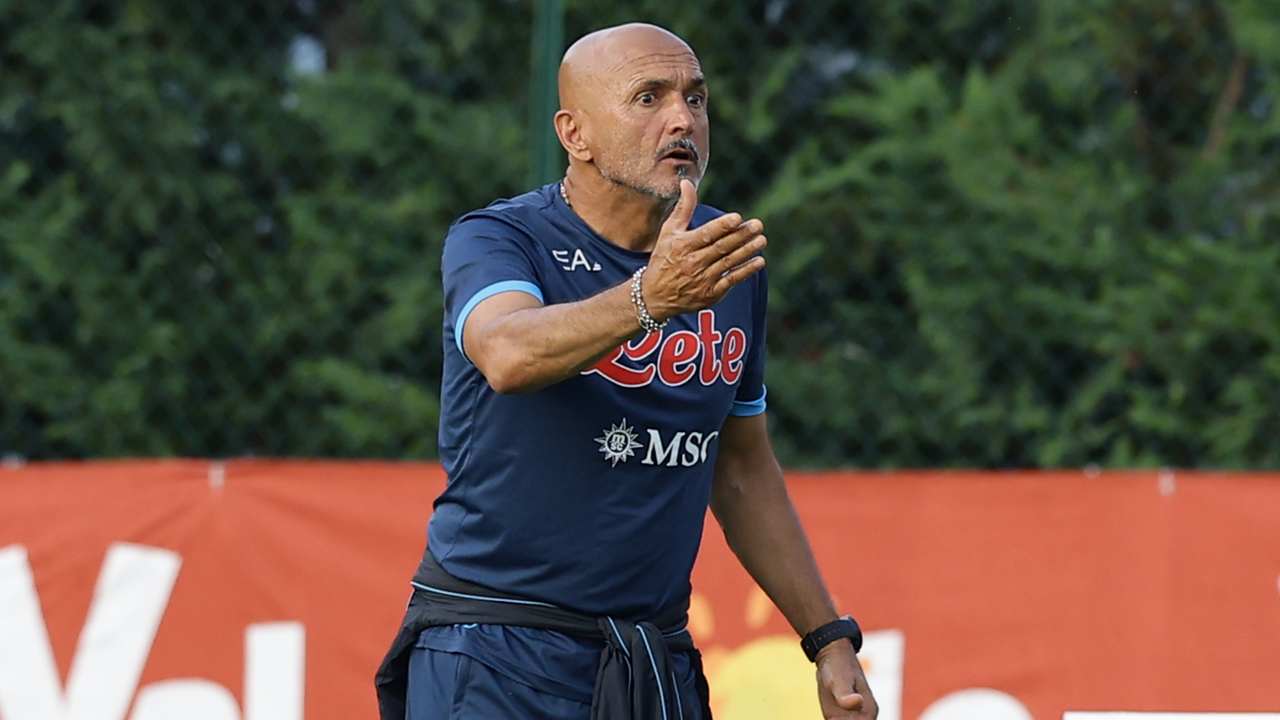 Spalletti in panchina