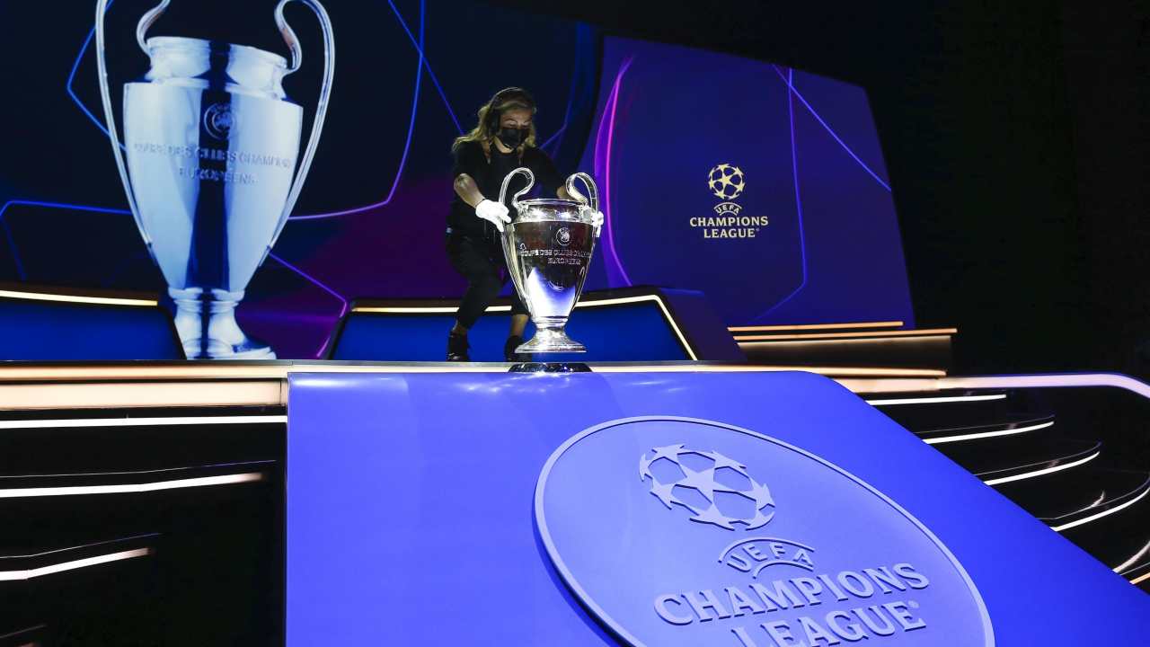 La coppa della Champions League