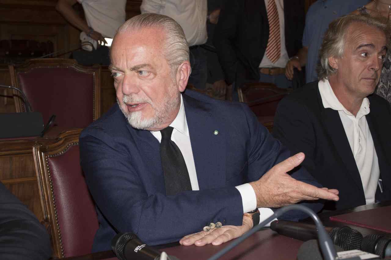 De Laurentiis e l'avvocato Grassani