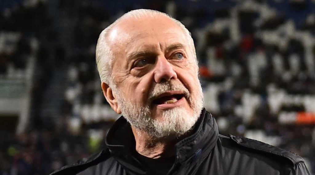 Napoli, De Laurentiis sorpreso