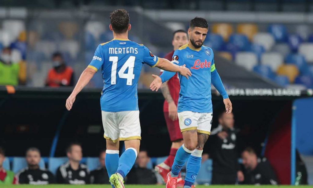 Insigne Mertens Napoli