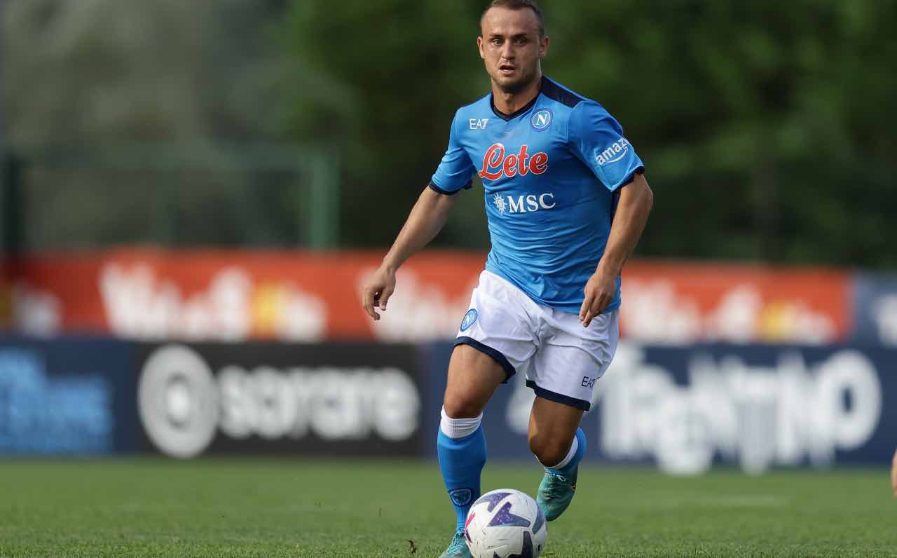 Lobotka in campo col Napoli