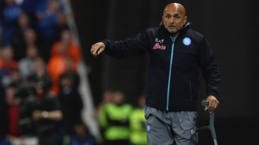 Spalletti in campo