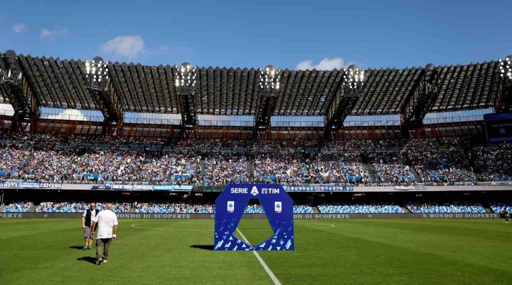 Lo stadio del Napoli