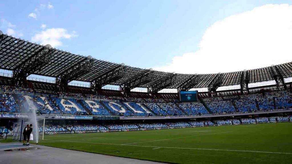 Napoli, lo stadio Maradona