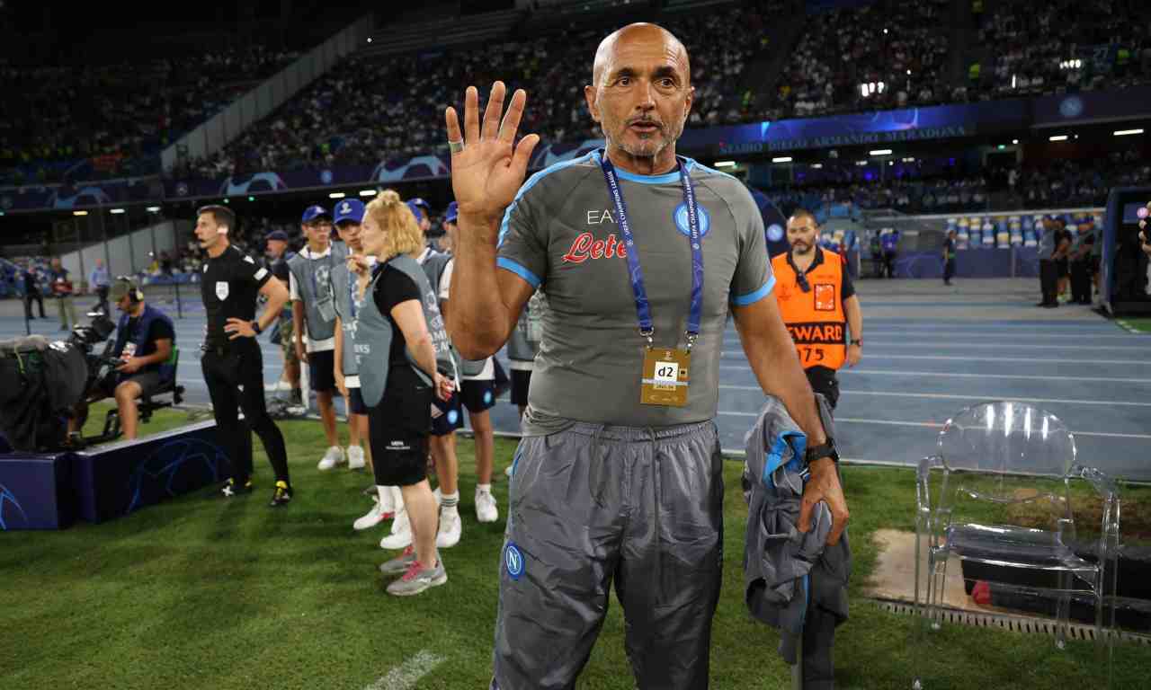 Spalletti saluta 