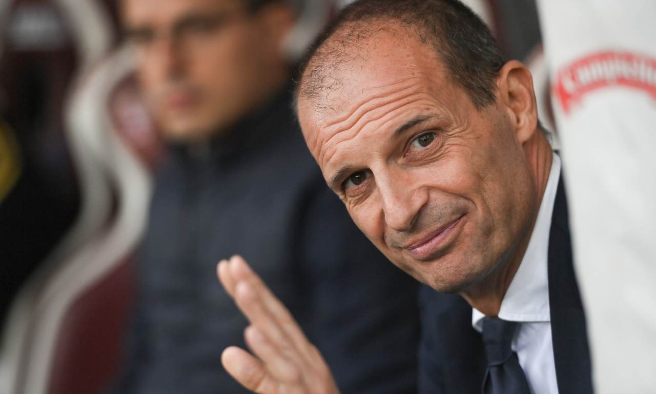 Allegri saluta