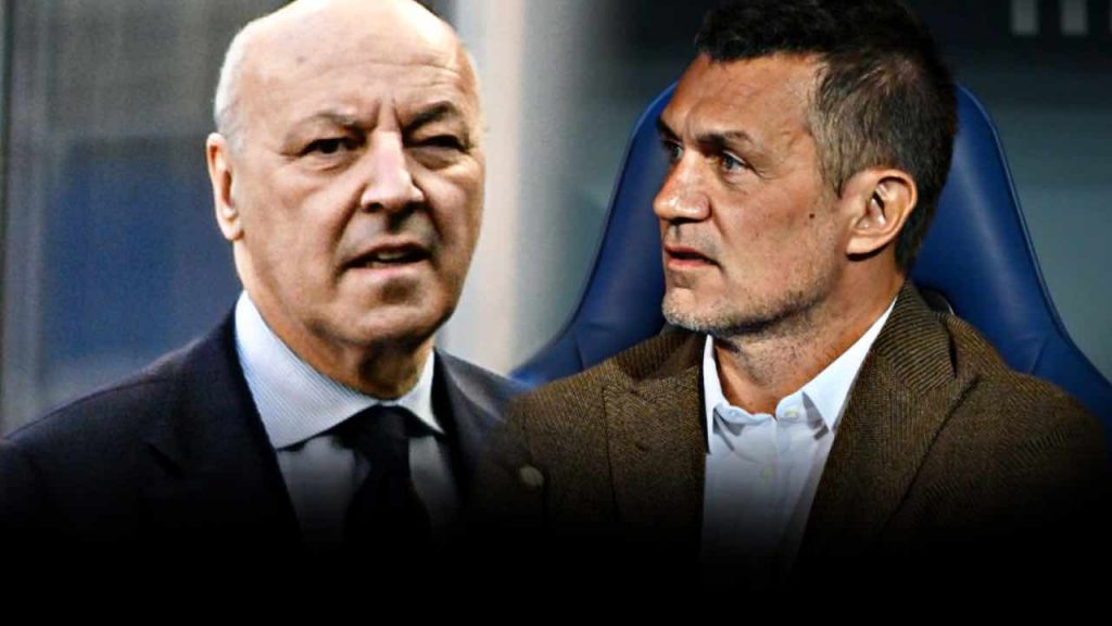 Marotta dell'Inter e Maldini del Milan riflettono