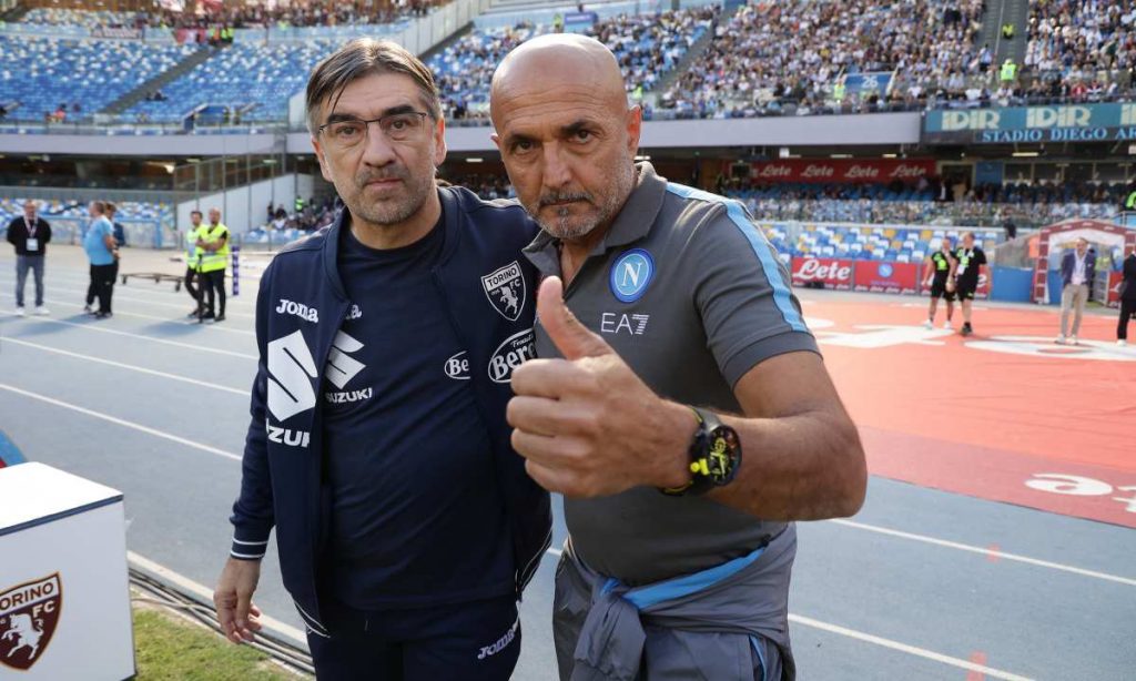 Spalletti con Juric