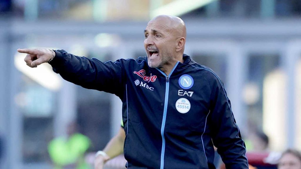 Spalletti in panchina