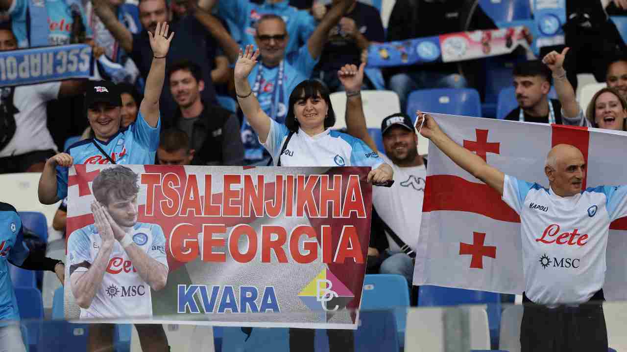 Tifosi Napoli al Maradona 