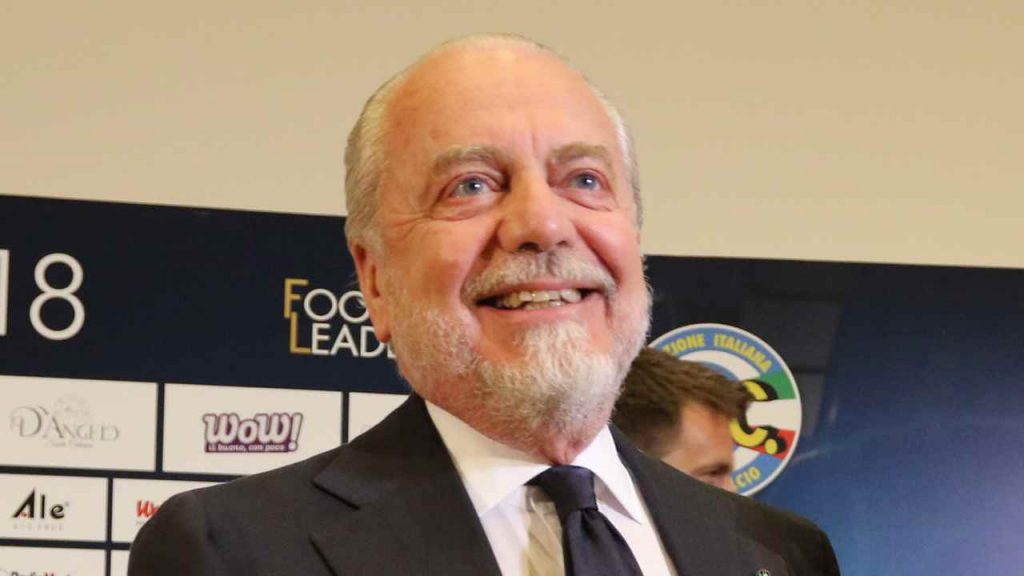 Aurelio De Laurentiis presidente del Napoli