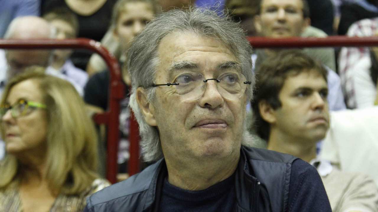 Massimo Moratti pensieroso
