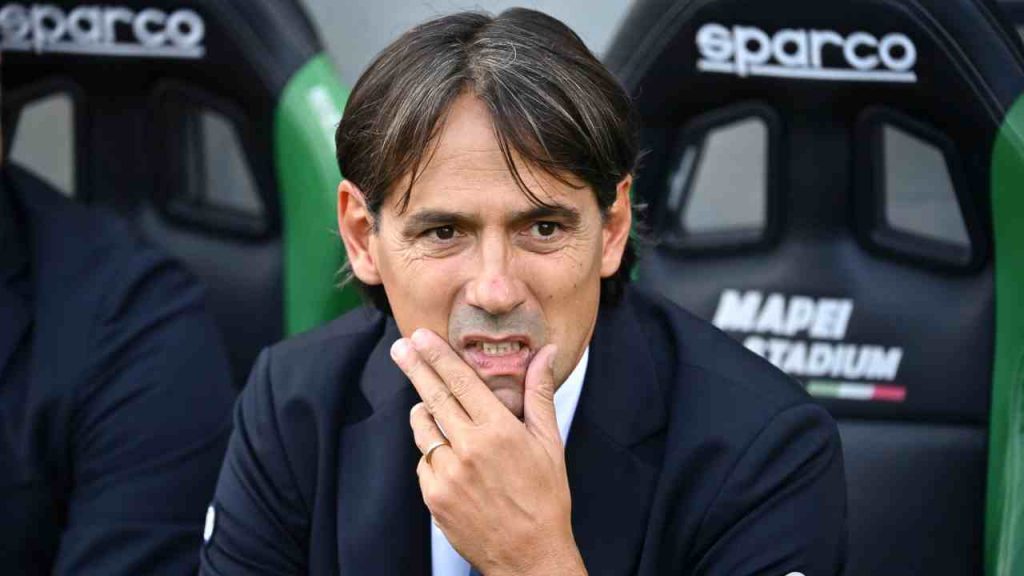 Simone Inzaghi tecnico dell'Inter