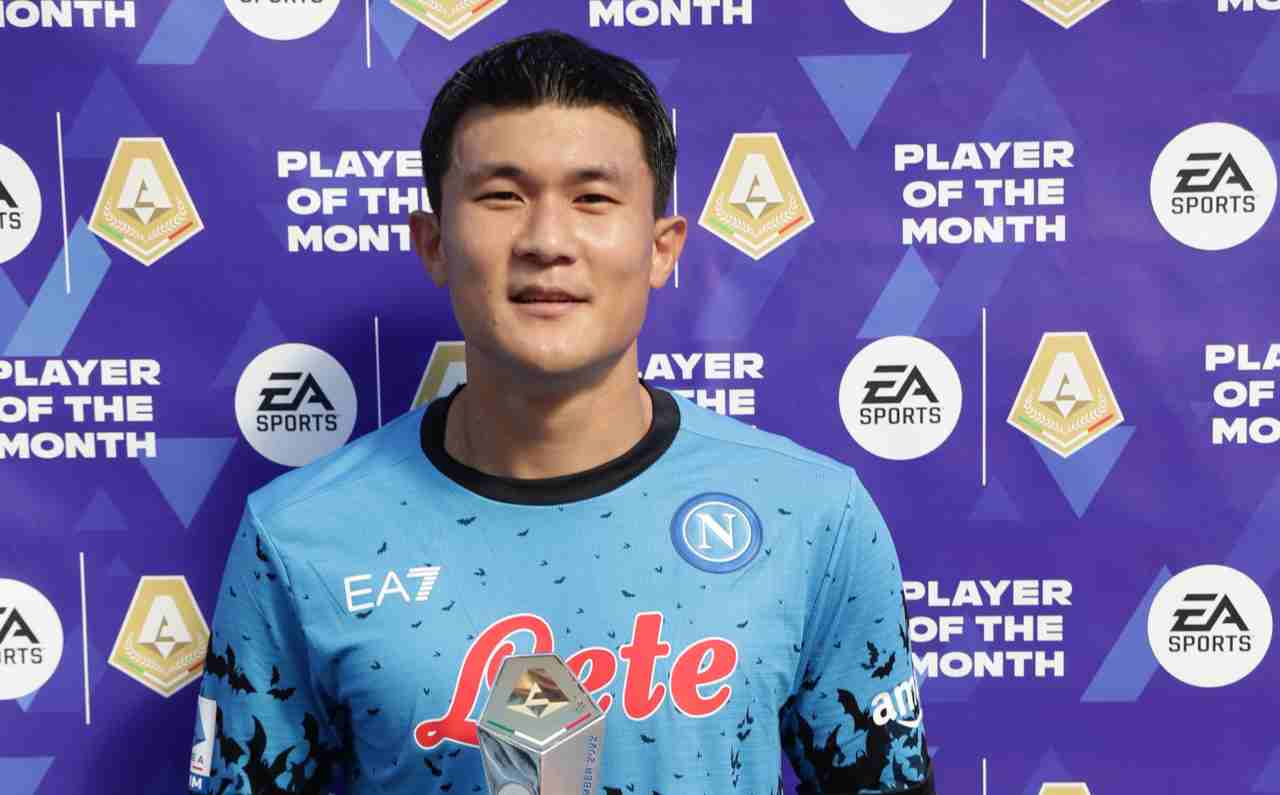 Kim Min-jae premiato come calciatore del mese