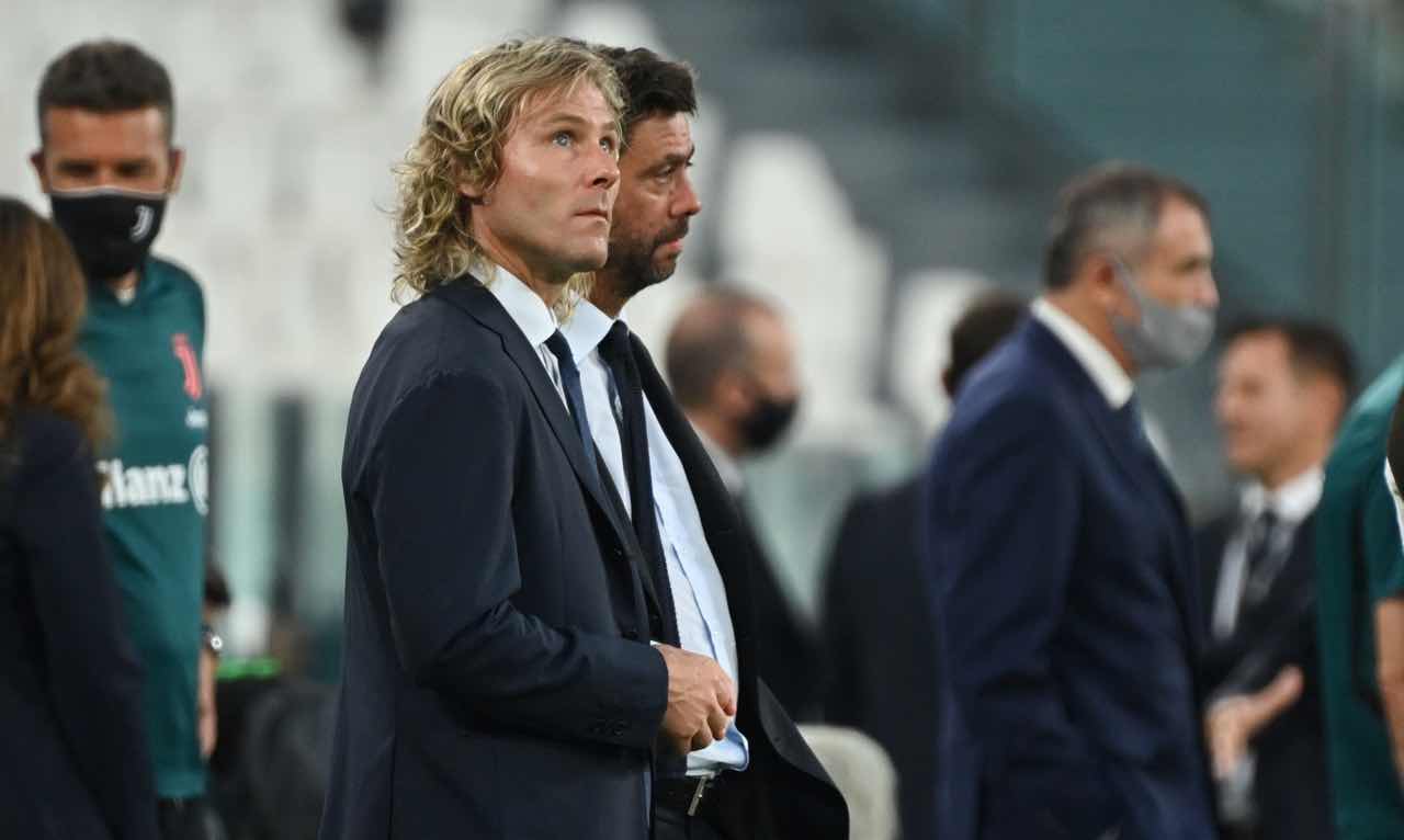 Nedved e Agnelli insieme allo stadio 