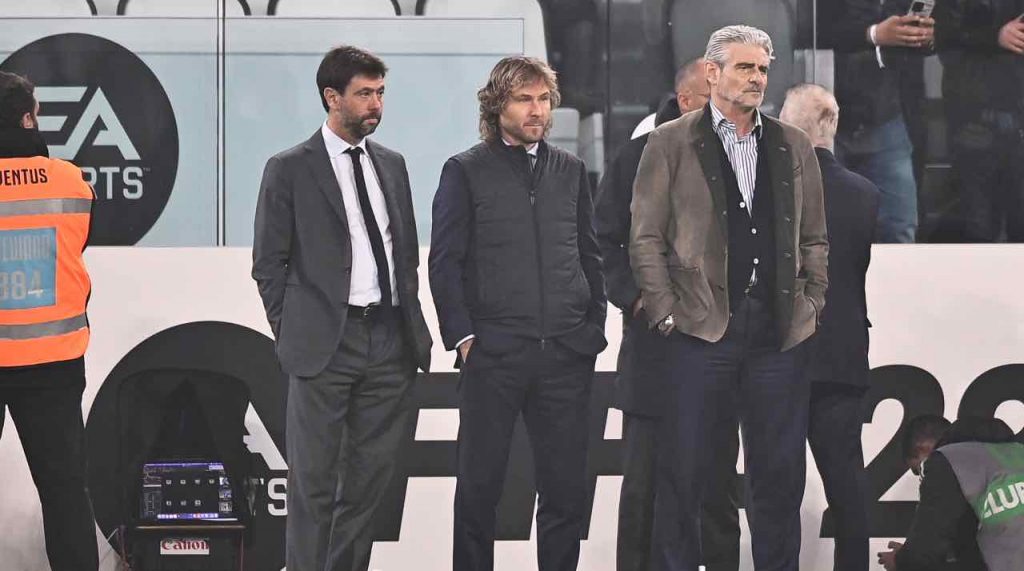 Agnelli, Nedved e Arrivabene riflettono