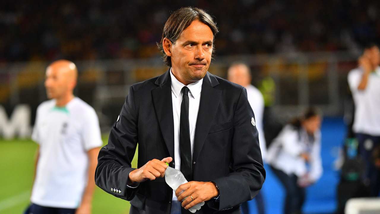 Inzaghi in panchina