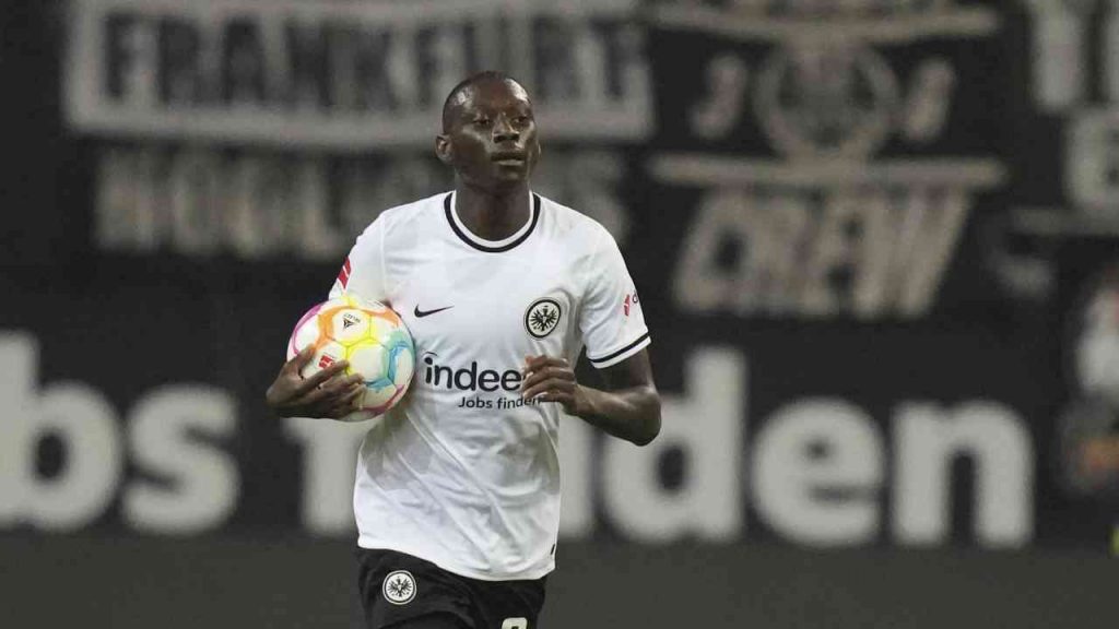 l'attaccante dell'Eintracht Kolo Muani