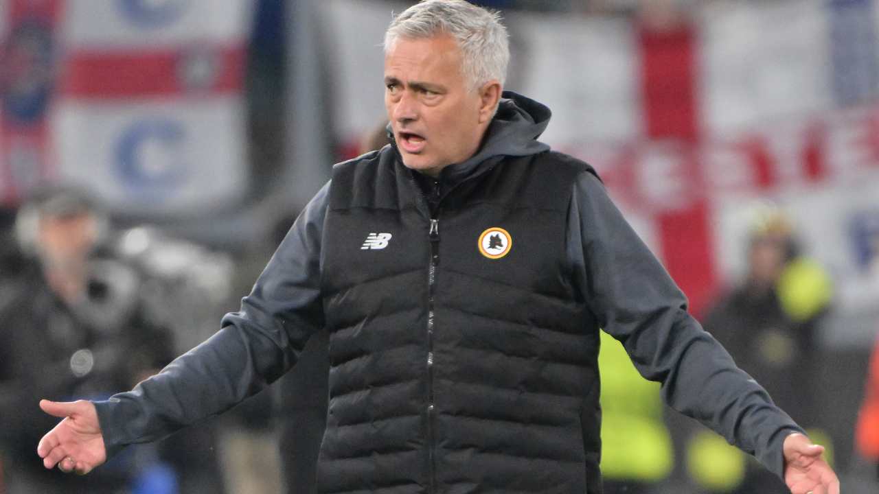 Mourinho si lamenta