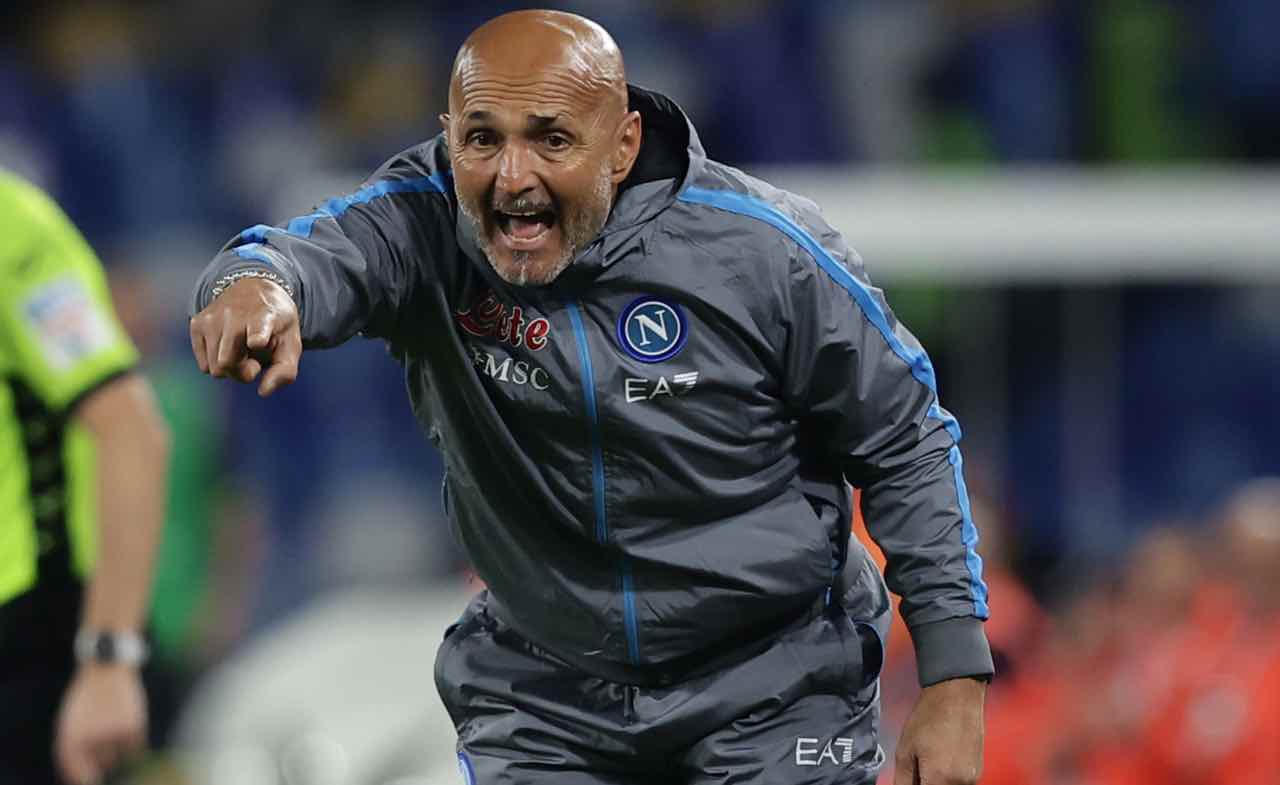 Spalletti arrabbiato