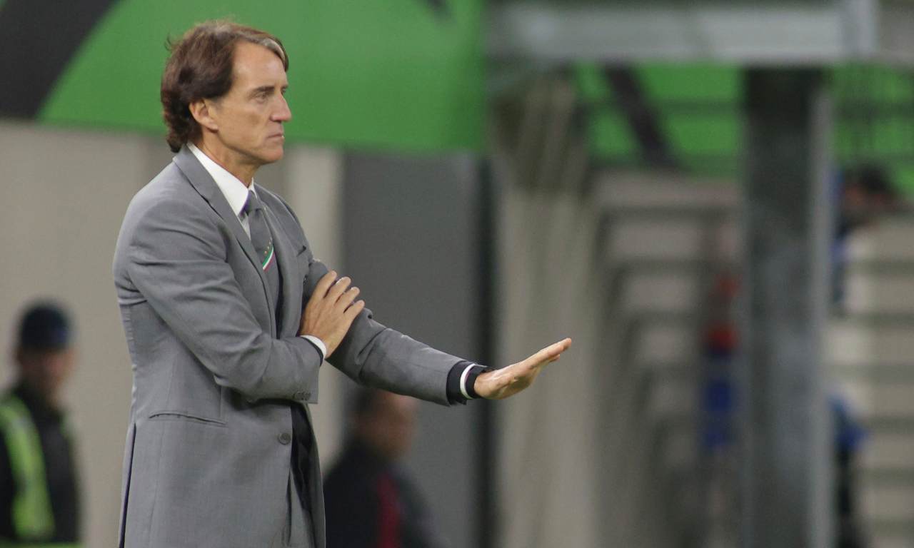 Mancini dà indicazioni 