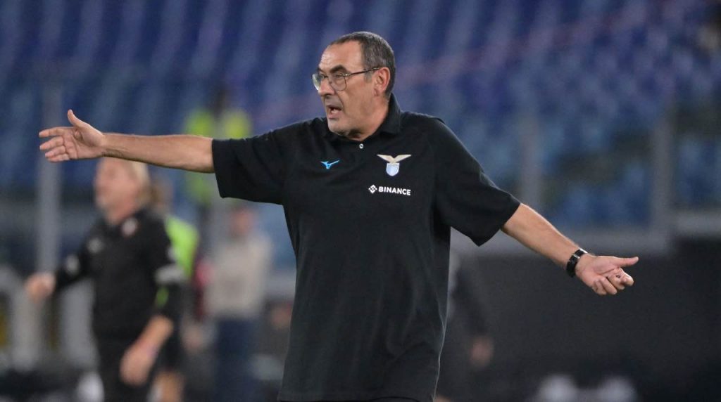 Lazio, Sarri sbraita