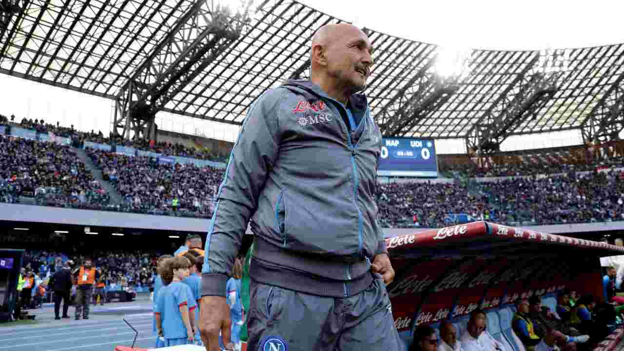 Spalletti felice al Maradona Napoli