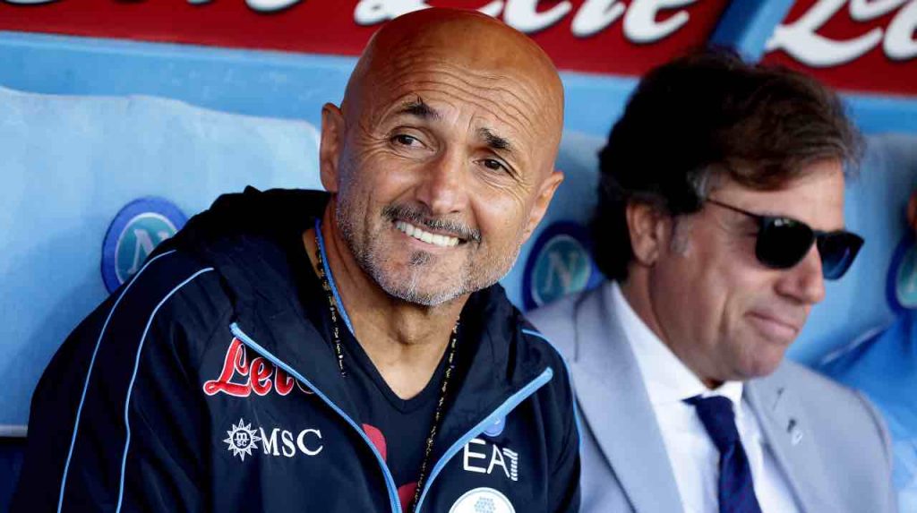 Spalletti e Giuntoli sorridono