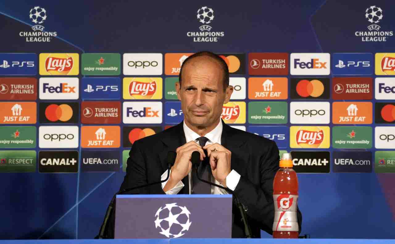 Allegri in conferenza stampa