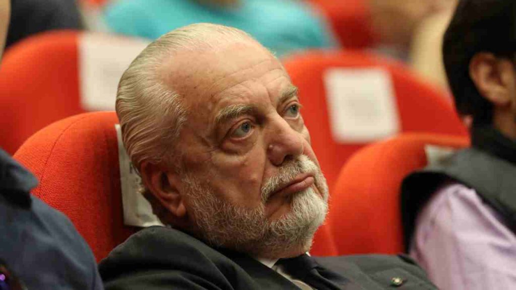 Aurelio De Laurentiis, presidente del Napoli