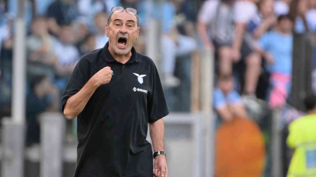 Maurizio Sarri, tecnico della Lazio