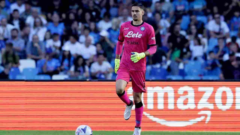 Alex Meret, portiere del Napoli