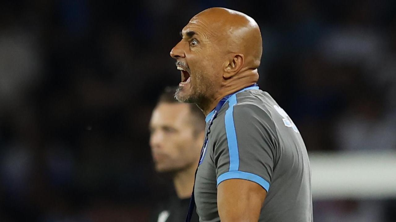 Spalletti urla