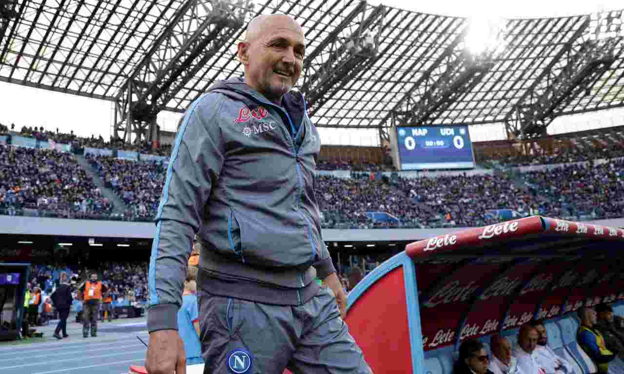 Napoli, Spalletti sorridente