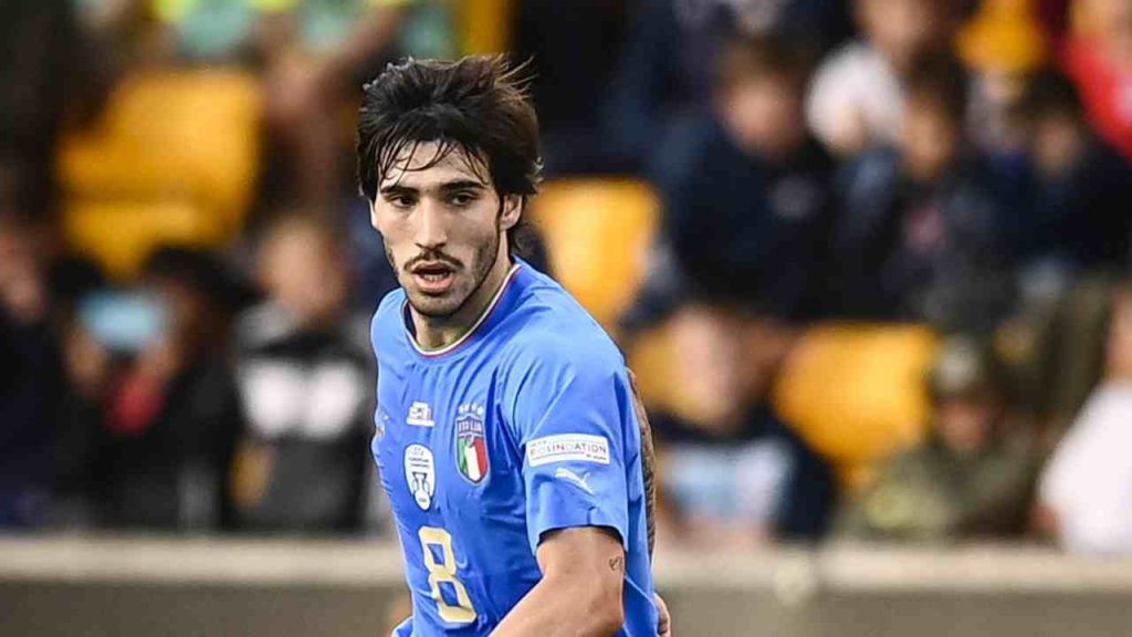 Sandro Tonali, centrocampista del Milan