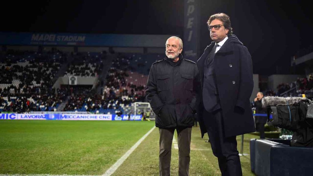 De Laurentiis e Giuntoli