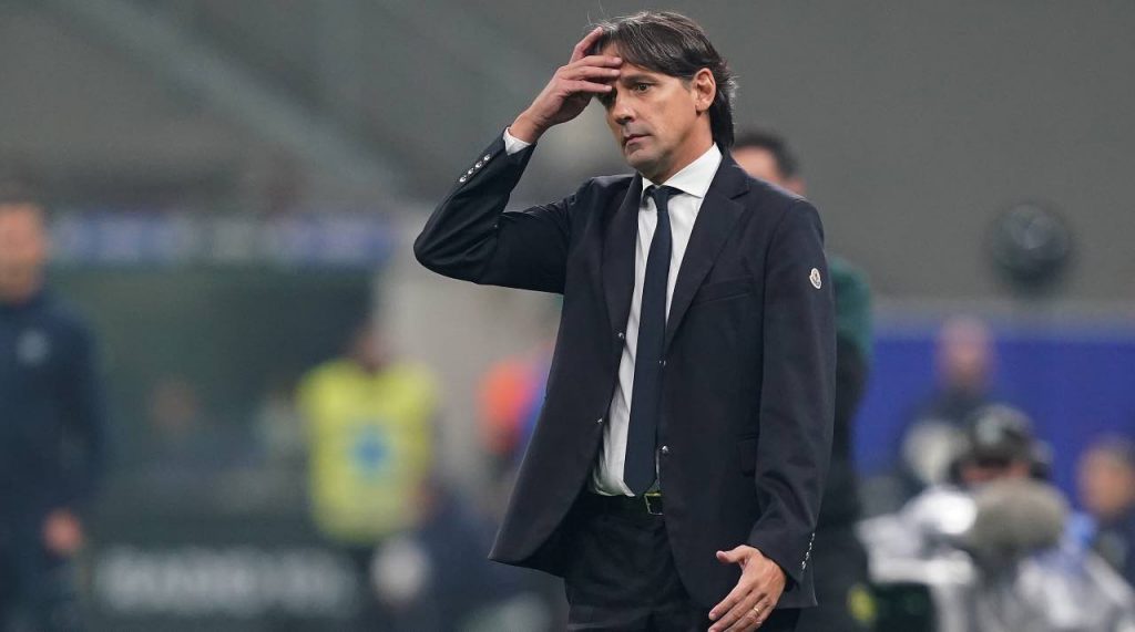 Inter, Inzaghi sconsolato