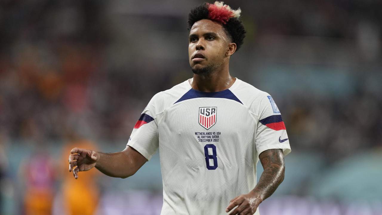 McKennie con gli USA ai Mondiali 