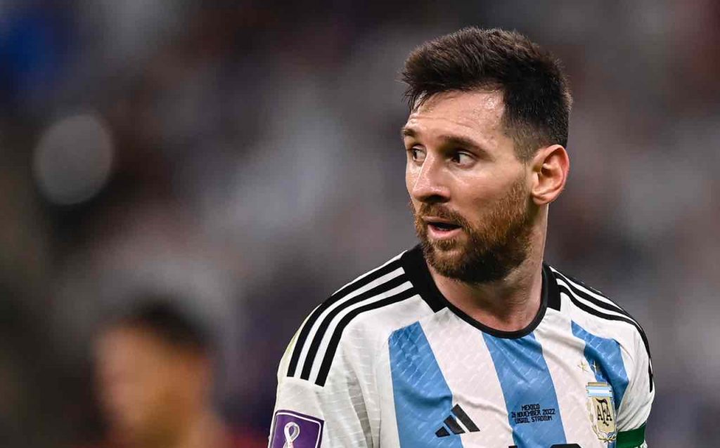 Messi sorpreso