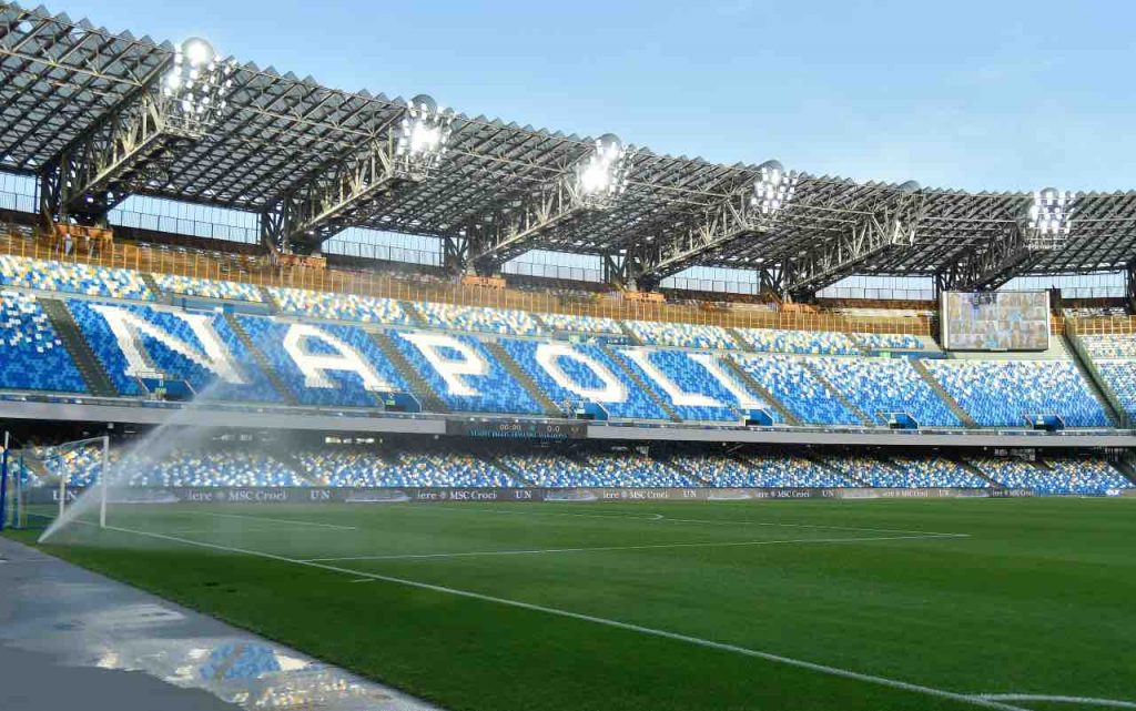 Napoli, lo stadio Maradona
