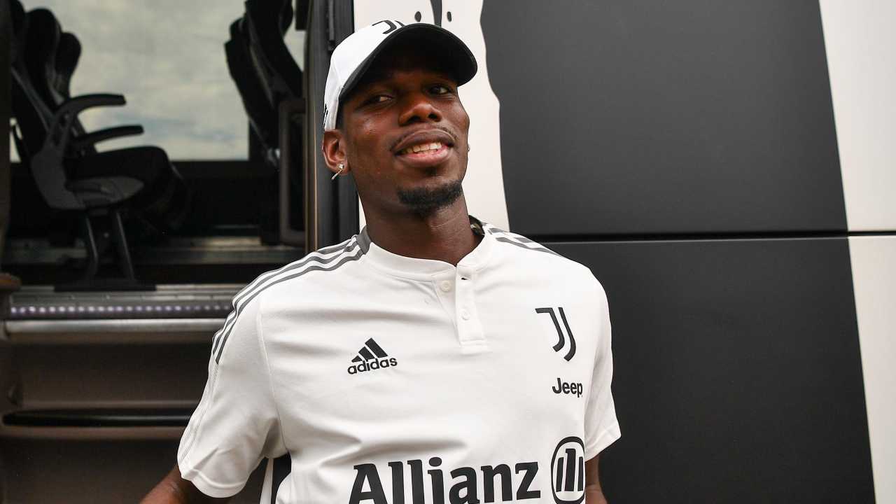 Pogba sorridente Juventus