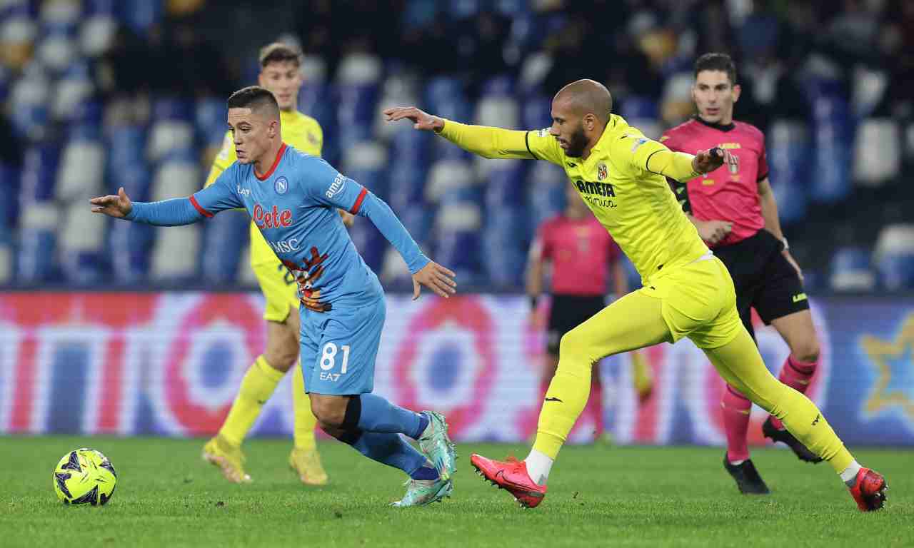 Raspadori contro il Villarreal 