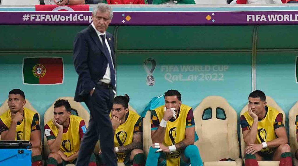 Ronaldo in panchina