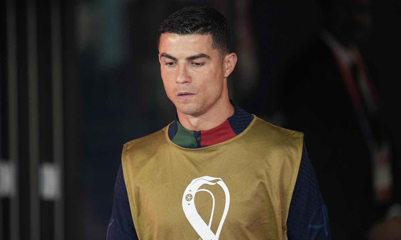 Ronaldo a testa bassa